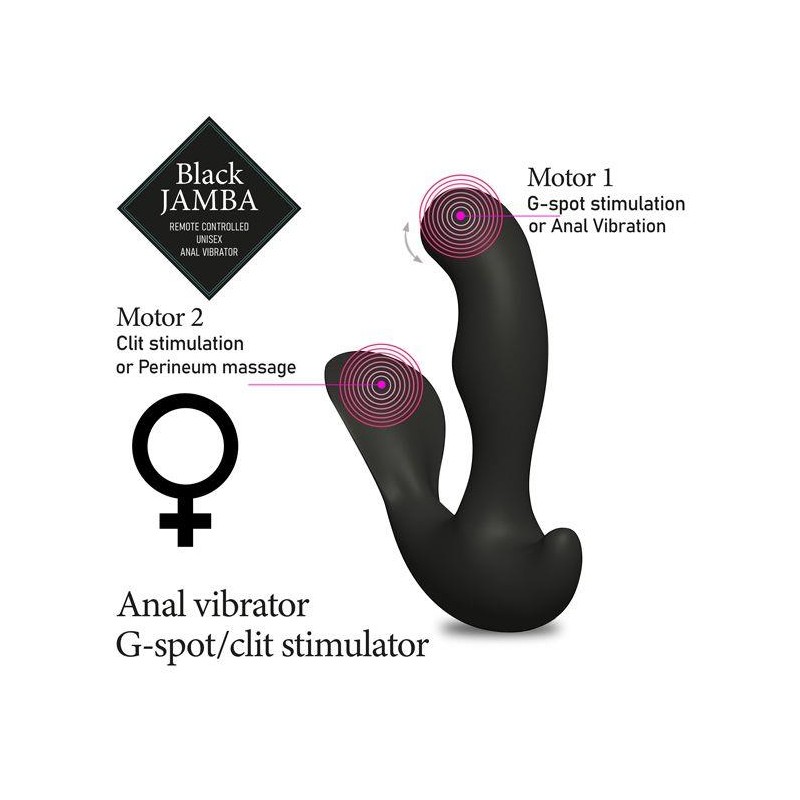 FeelzToys - Black Jamba Anal Vibrator